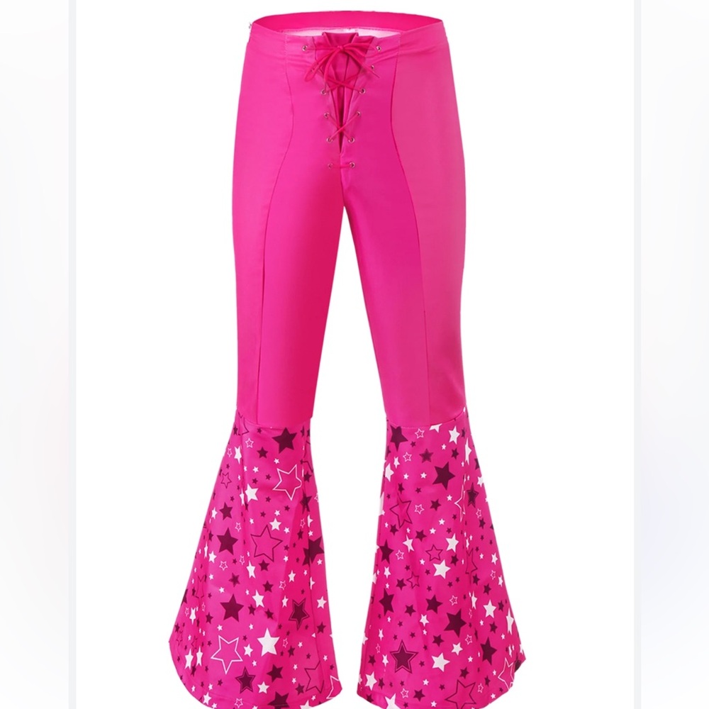 Hot PINK Barbie PANTS - Picture 2 of 7